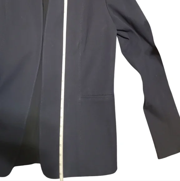 ELLIE TAHARI SIZE 8 BLAZER NAVY - Picture 6 of 6
